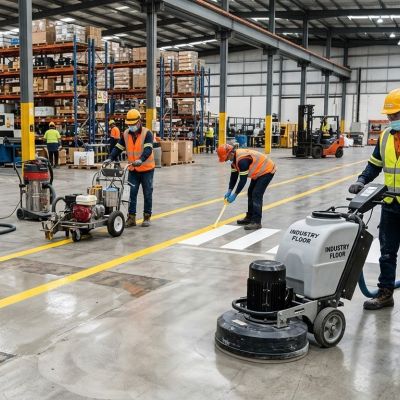 Mantención de Pisos Industriales